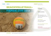 Dresden: Beachvolleyball-Firmen-Cup 2014