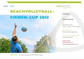 Dresden: Beachvolleyball-Firmen-Cup 2012